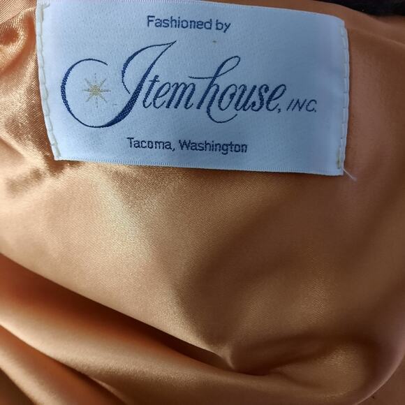 Vintage Item House, Inc. Faux Fur Coat Women's Medium Brown Y2K Winter Jacket - Picture 4 of 6